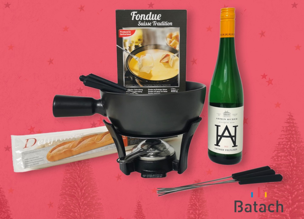 Feestdagen kerstpakket fondue