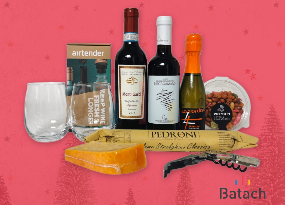 Feestdagen kerstpakket high-wine Batach